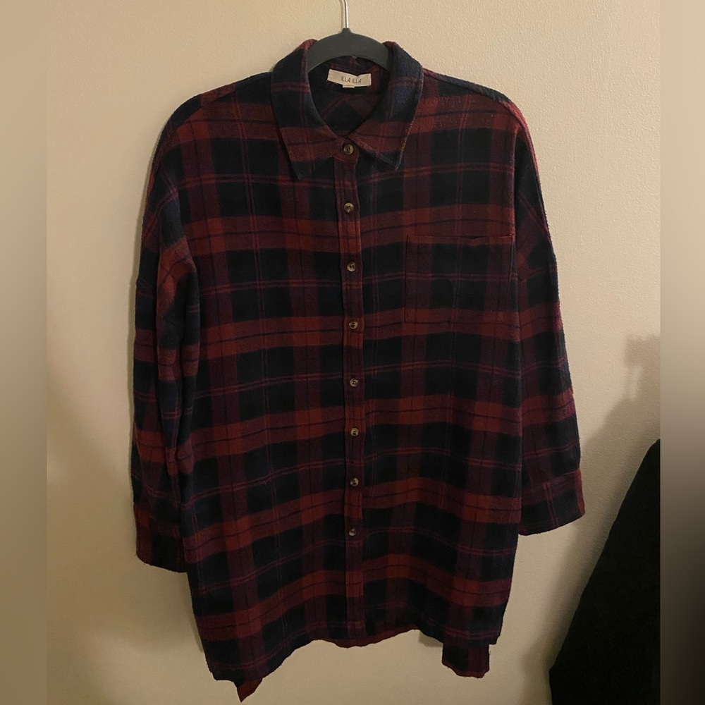 ILLA ILLA Flannel Button Up